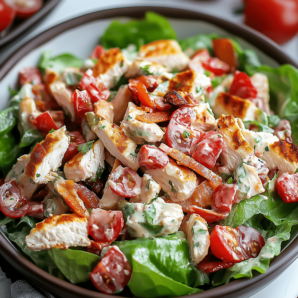 BLT Chicken Salad Recipe