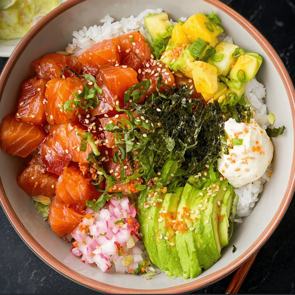 Salmon Poke Bowl Recipe